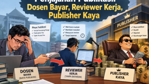 Penjajahan Publikasi: Dosen Bayar, Reviewer Kerja, Publisher Kaya